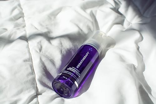 KERATHERAPY Keratin Infused Volumizing Nourishing Styling Foam, 6 fl. oz., 178 ml - Hair Styling Foam with Sunflower Oil, Linseed Oil, & Olive Fruit