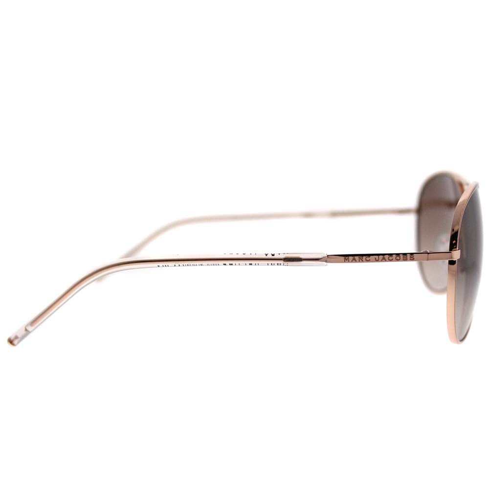 Marc Jacobs unisex adult Marc59/S Sunglasses, Gold Copper/Brown Gradient, 59 mm US