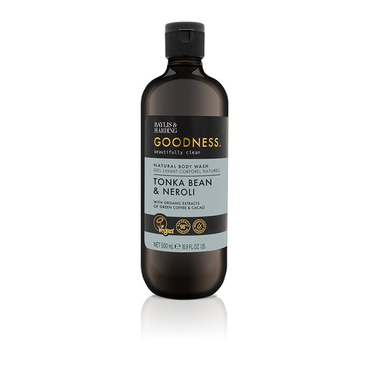 Baylis & Harding Liquid Body Wash Soap, Goodness, Tonka Bean & Neroli, 16.9oz/500ml Beauty & Personal Care Baylis & Harding