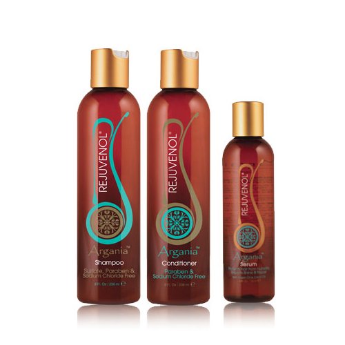 Rejuvenol Argania Shampoo & Conditioner & Serum Set Paraben & Sodium Chloride Free