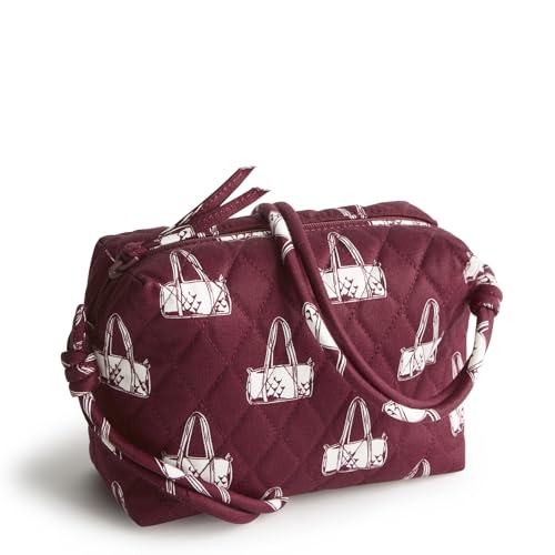 Vera Bradley Women's Premium Cotton Blake Crossbody, Duffel Mosaic, One Size