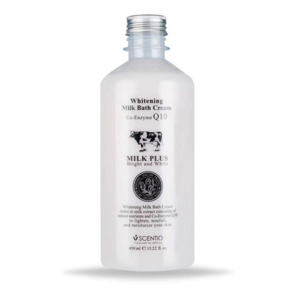 SCENTIO MILK PLUS SHOWER CREAM 450 ML.