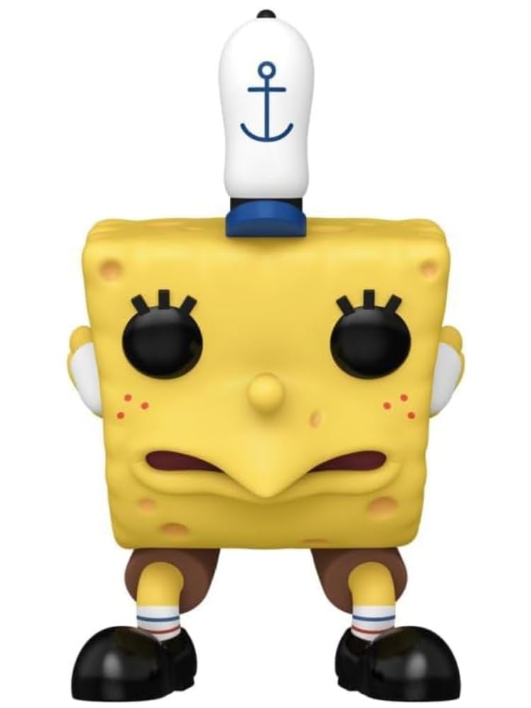 Funko Pop! Animation: Spongebob Squarepants - Mocking Spongebob 25th Anniversary Edition Vinyl Figure, 4 Inches