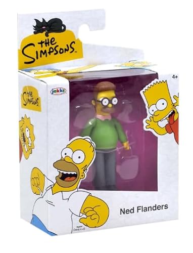 The Simpsons 2.5 inch Articulated Ned Flanders Character Figure