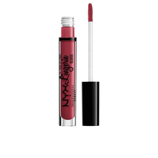 NYX PROFESSIONAL MAKEUP Lip Lingerie Gloss - Euro Trash, Dark Pink-Brown Beauty & Personal Care NYX PROFESSIONAL MAKEUP