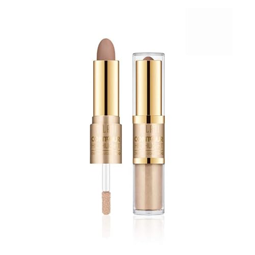 Milani Contour & Highlight Cream & Liquid Duo ~ Fair/Light 01