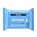 Neutrogena Makeup Remover Wipes, Daily Facial Cleanser Towelettes, Gently Cleanse and Re-move Oil & Waterproof Makeup, Alcohol-Free Makeup Wipes, 21