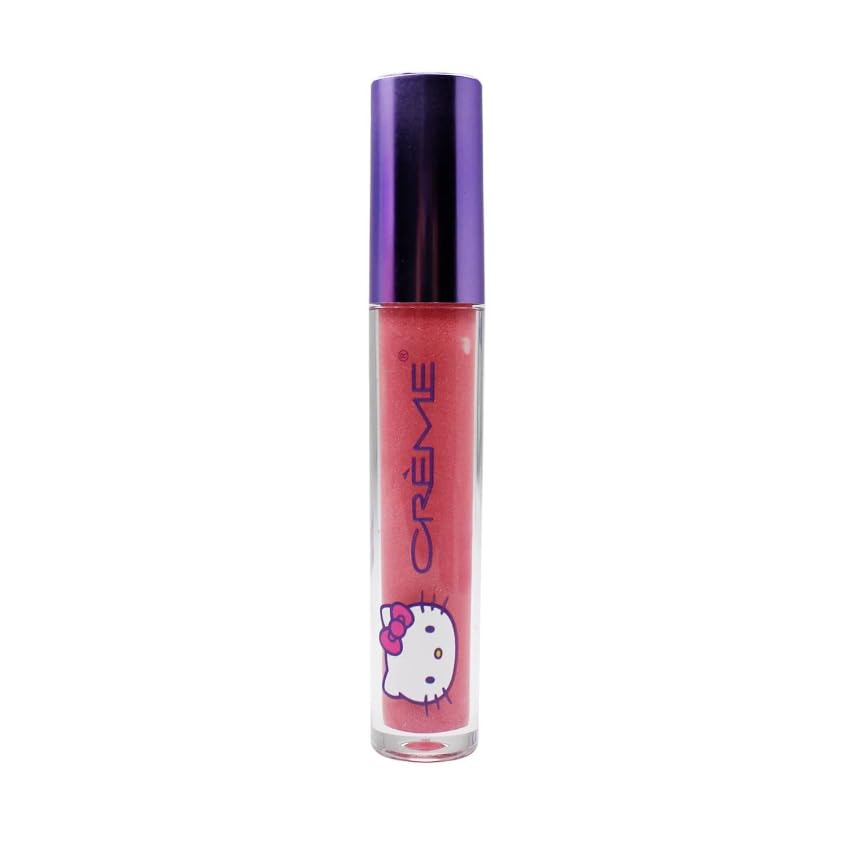The Crème Shop X HELLO KITTY(PURPLE) JELLY GLAZE - LOVELY APPLE, 1 Ounce (Pack of 1)