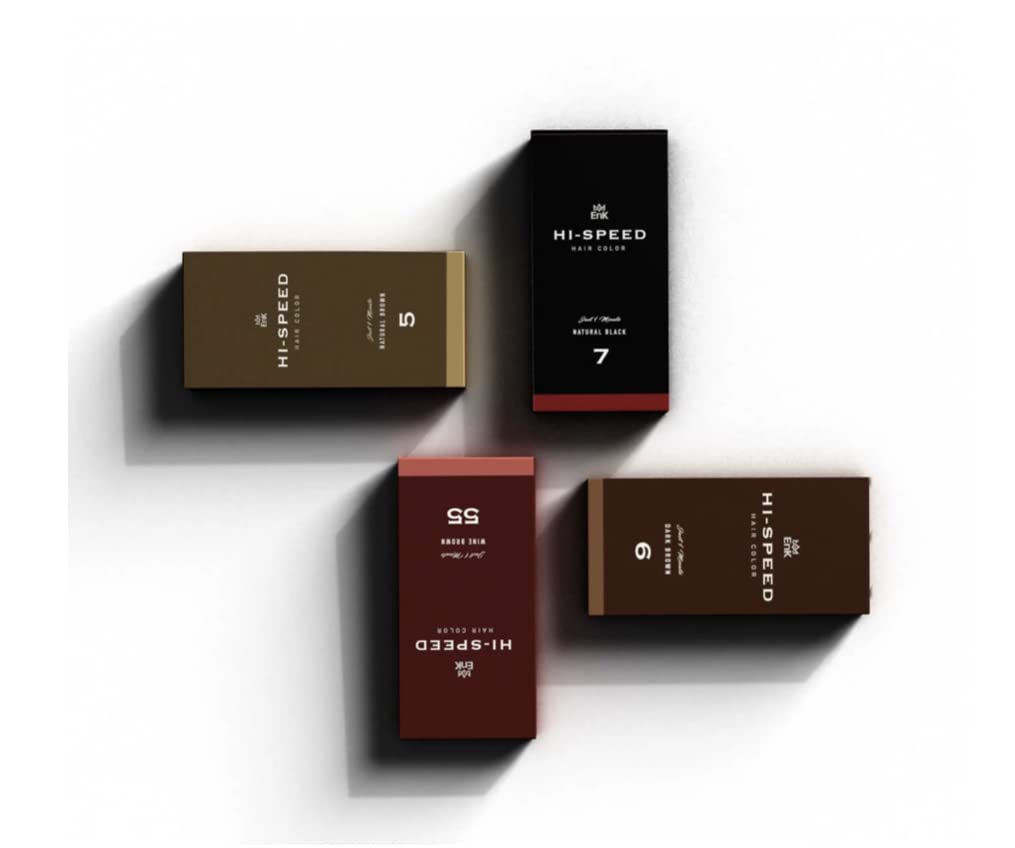 1 Minute_Hi Speed Squid Ink Hair Color #5 Natural Brown
