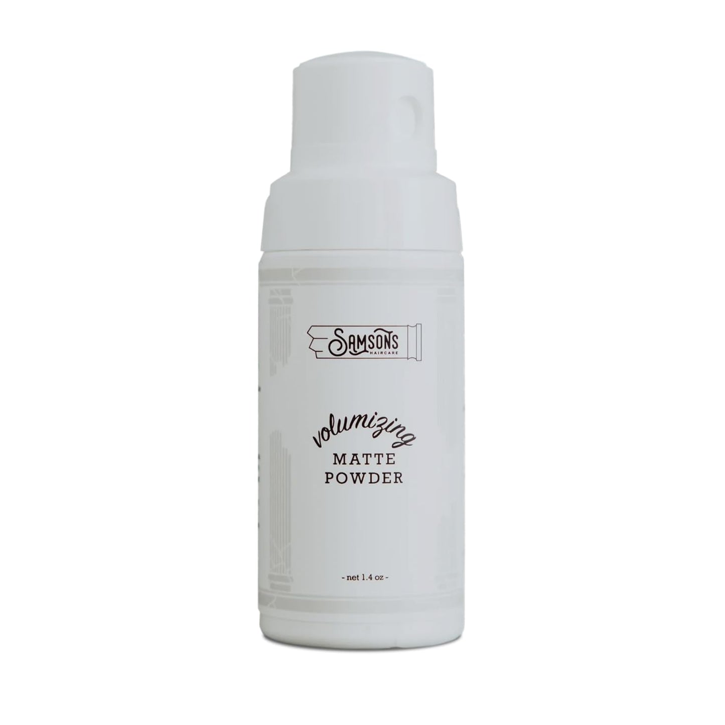 SAMSON'S HAIRCARE Volumizing Matte Powder, Natural Texture Enchancer and Oil Control, Easy to use, Water Soluble, Safe Ingredients, Convenient, 1.4