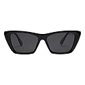 I-SEA Women's Sunglasses - Cate (BLACK/SMOKE POLARIZED), 32mm