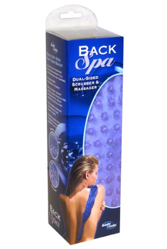 Body & Sole Exfoliating Back Scrubber Brush - Deep Clean and Invigorate Your Skin - 2 Sided to Stimulate Circulation and Massage Tired Muscles, Bath