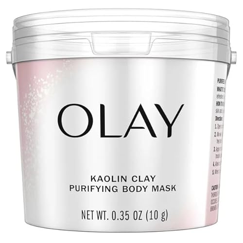 Olay Kaolin Clay Purifying Body Mask for Women, 0.35 oz