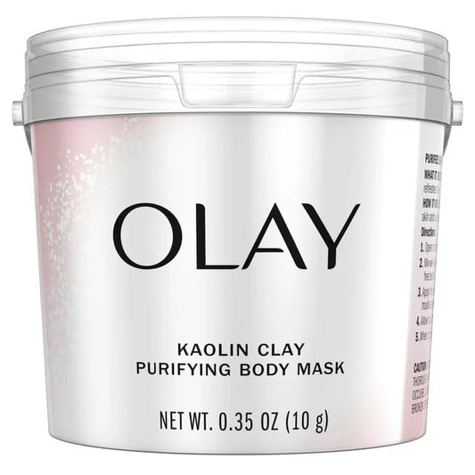 Olay Kaolin Clay Purifying Body Mask for Women, 0.35 oz