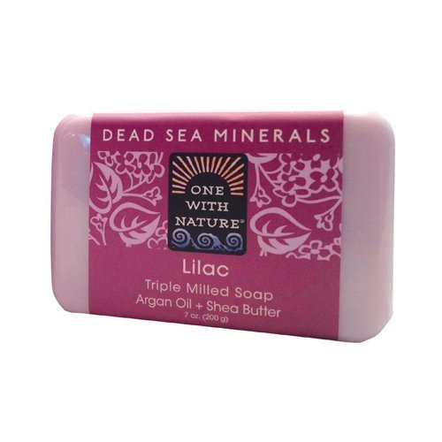 One With Nature Soap Bar Lilac