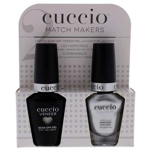 Cuccio Matchmaker - Colour Nail Lacquer & Veneer Gel Polish - Hong Kong Harbor - For Manicures & Pedicures, Full Coverage - Long Lasting, High Shine Beauty & Personal Care Cuccio