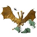 Godzilla King of The Monsters: 6" King Ghidorah Articulated Action Figure with Argo Jet & Destructible City