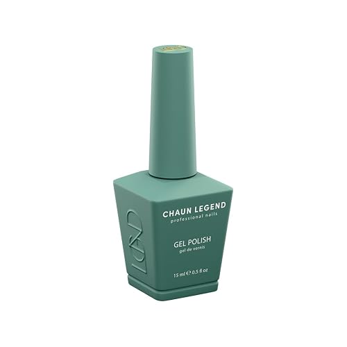 Chaun Legend Gel Nail Polish | What's The Teal LG5171 (muted sage green) | Soak Off UV LED Cure Gel Polish High Gloss 15ml Beauty & Personal Care Chaun Legend Professional Nails