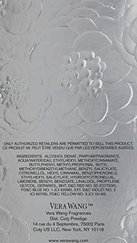Vera Wang Anniversary Eau de Parfum Spray, 3.4 Ounce