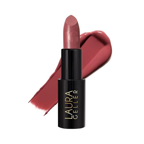 LAURA GELLER NEW YORK Iconic Baked Sculpting Lipstick, Creamy Full-Coverage Lipstick, Smooths Lip Lines & Defines Lips, Hydrating Long-Lasting Color -
