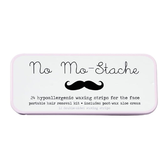 No Mo-Stache Shark Tank Lip Wax Strips for Hair Removal, 24 Hypoallergenic Waxing Strips For Upper Lip, Chin, Eyebrows, and Face Beauty and Personal Care No mo-stache