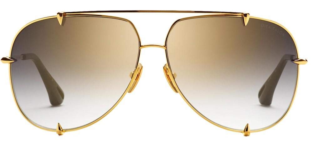 Sunglasses Dita TALON 23007D 18k Gold/Drak Grey Gradient Gold Flash- AR