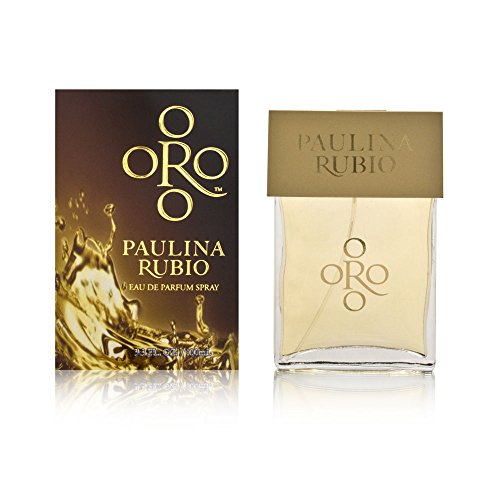 Paulina Rubio Oro By Paulina Rubio For Women. Eau De Parfum Spray 3.3 Oz / 100 Ml