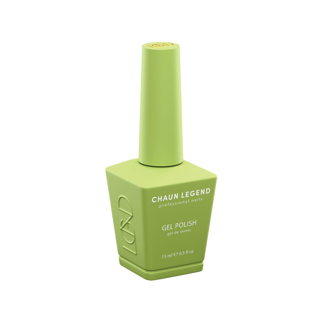 Chaun Legend Gel Nail Polish | In The Limelight LG5135 (sage green) | Soak Off UV LED Cure Gel Polish High Gloss 15ml Beauty & Personal Care Chaun Legend Professional Nails