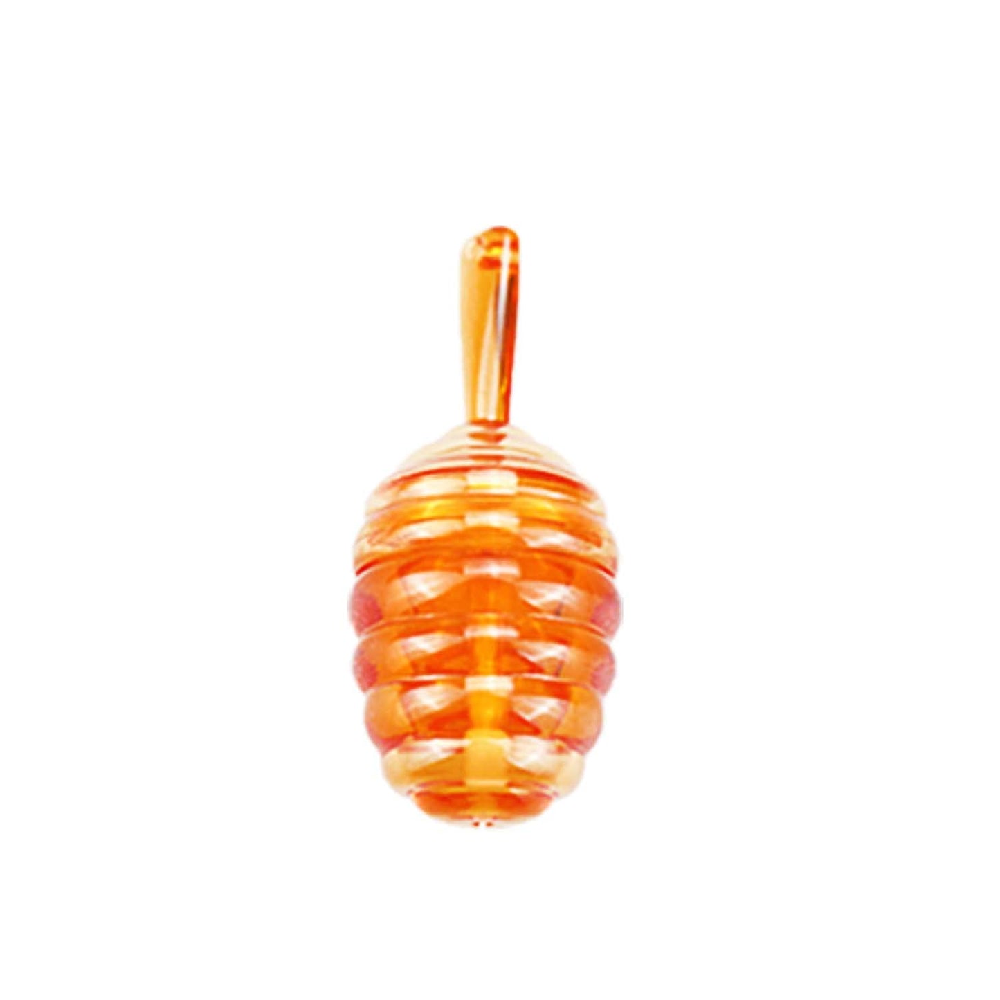 25 Pieces Honey comb Shaped 6ml Lip Gloss Tube Empty Plastic Lip Gloss Container Mini Clear Refillable Lip Balm Bottle Container with 2 Pieces Plastic
