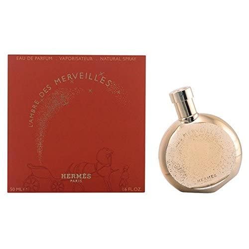 Hermes L'ambre Des Merveilles Eau de Parfum Spray for Women, 1.6 Ounce