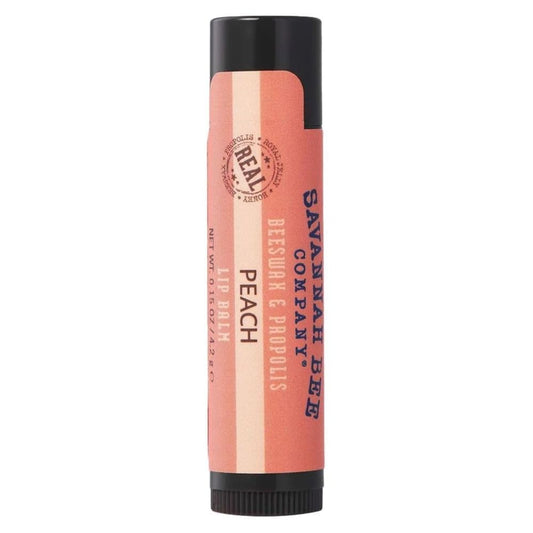 Savannah Bee Company Honey Lip Balm - Moisturizing Lip Balm for Dry and Chapped Lips - Hydrating Lip Care with Honey & Beeswax