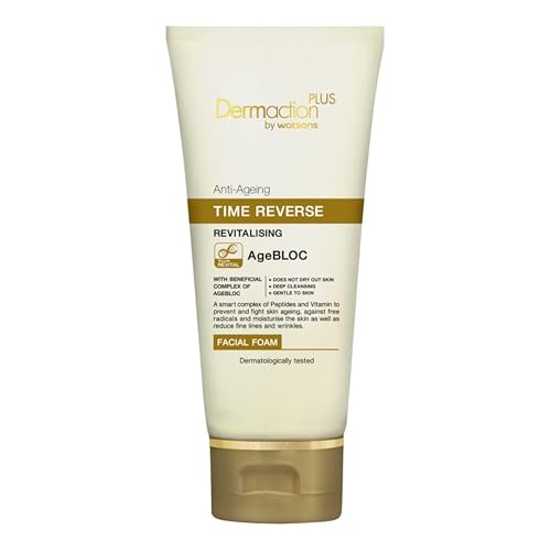 Dermaction plus Anti-Ageing Time Reverse Revitalising Facial Foam 100 ml.