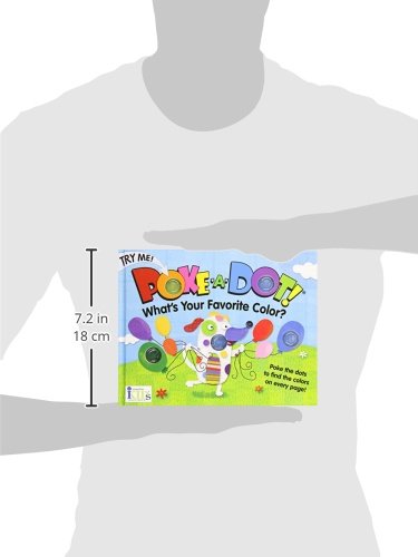 Melissa & Doug Children's Book - Poke-a-Dot: What’s Your Favorite Color (Board Book with Buttons to Pop) - FSC Certified