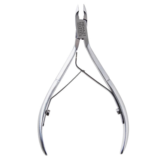 Mehaz Stainless Steel Cobalt Cuticle Trimmer, Nail Cuticle Nipper 1/4 Jaw, Cuticles Remover Clippers for Manicure & Pedicure Nail Tools