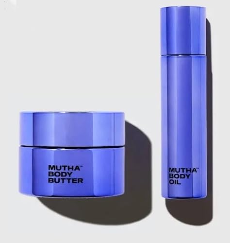 MUTHA The Body Set - Body Butter & Body Oil, Clear