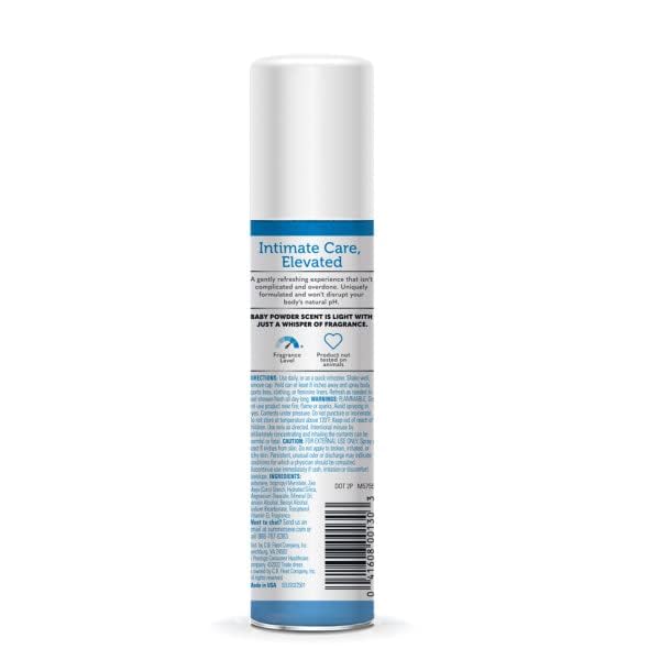 Summer's EVE Feminine Deodorant Spray-Baby Powder-2 oz (Pack of 1)