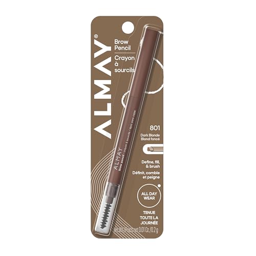 Almay Brow Pencil, Eyebrow Makeup, Hypoallergenic, 801 Dark Blonde Beauty and Personal Care Almay Default Title