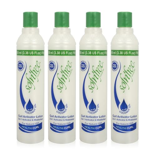 Sofn’Free Moisturizer & Curl Activator Lotion - Curl Defining Formula for Multicultural Curls, Soft Waves, Shine, Frizz Control for Natural Textures