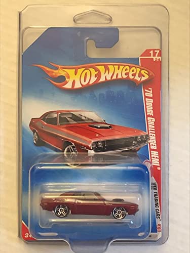 2008 Hot Wheels Web Trading Cars Burgundy '70 Dodge Challenger HEMI w/ PR5s (17 of 24) #93/196