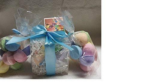Spa Pure BUBBLEGUM Bath Bombs: Gift set 14 1 oz, ultra-moisturizing, great for dry skin, makes a great gift for kids.