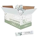 Travel Size Bulk Shampoo and Conditioner -2 in 1 Single Use Travel Shampoo and Conditioner (250 Packets)