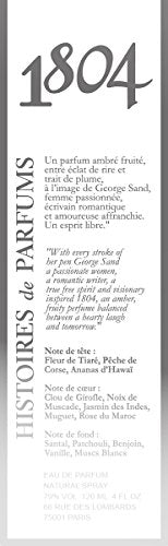 Histoires de Parfums 1804 Eau De Parfum Spray,4 Fl Oz