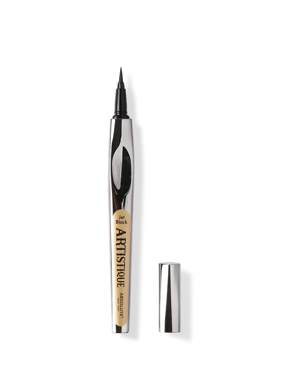 Absolute New York Artistique Easy Grip Liquid Eyeliner, Jet Black Brush Tip