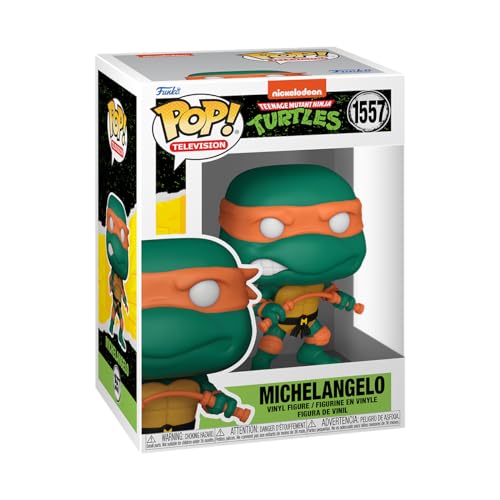 Funko POP! TV: Teenage Mutant Ninja Turtles (TMNT) - Michelangelo - Collectable Vinyl Figure - Gift Idea - Official Merchandise - for Kids & Adults…