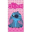 Disney Stitch Beach Towel, Winking Sweetheart 27"x54"