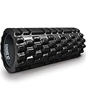 3-Zone Textured Foam Roller - Medium Density, 500 lb Capacity, Ultra-Light 12.5” Design for Deep Muscle Massage, Built to Last with Patented…