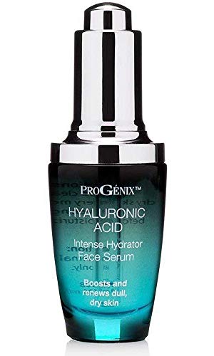 Progenix Hyaluronic Acid Face Serum Skin Care Booster. Intense Hydrating Serum With Hyaluronic Acid, Organic Aloe Vera, Vitamin E For Dry Skin & Fine