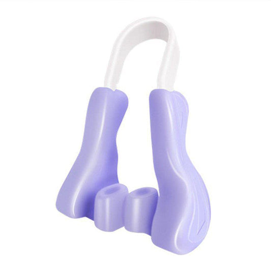 ZJchao Silicone Nose Shaper Clip, Nose Corrector Device Bridge Straightener Corrector for Rhinoplasty Shaping (Purple Nose Clip) Beauty and Personal Care ZJchao