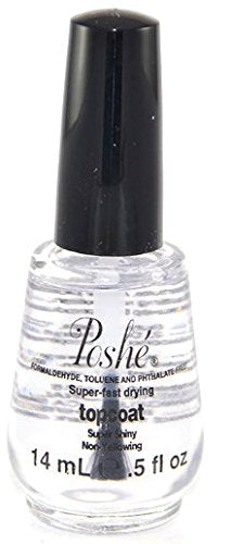 Poshe Super Fast Drying Top Coat, 0.5 Fluid Ounce Beauty & Personal Care Poshe