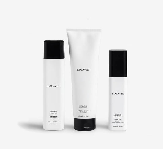 LolaVie Jen's Glossy, Shiny Hair Essentials